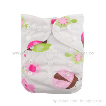 Re-useable Cloth Diaper, Breathable and Waterproof TPU